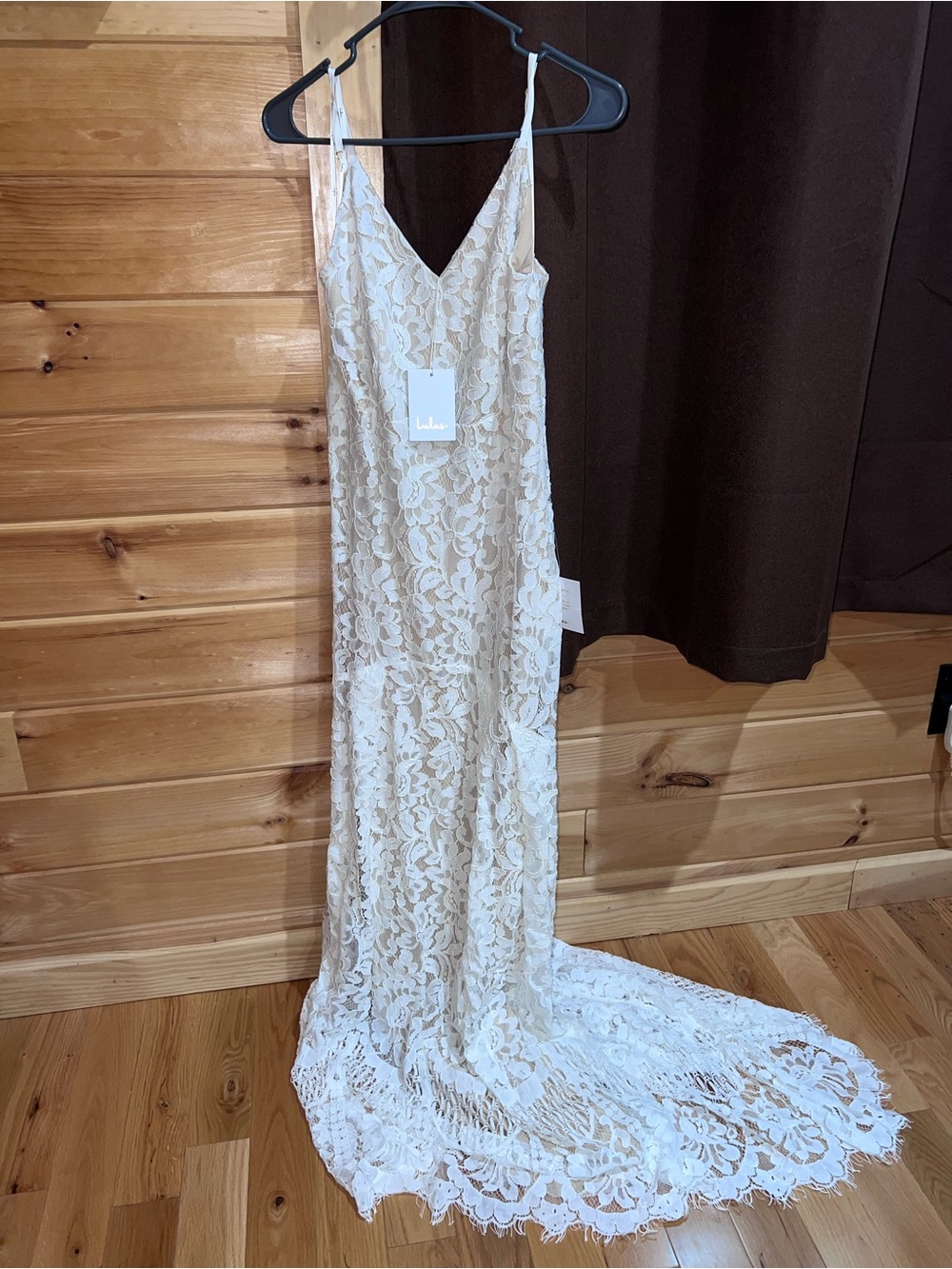 Lulus brand wedding dress